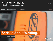 Tablet Screenshot of mundakawg.com
